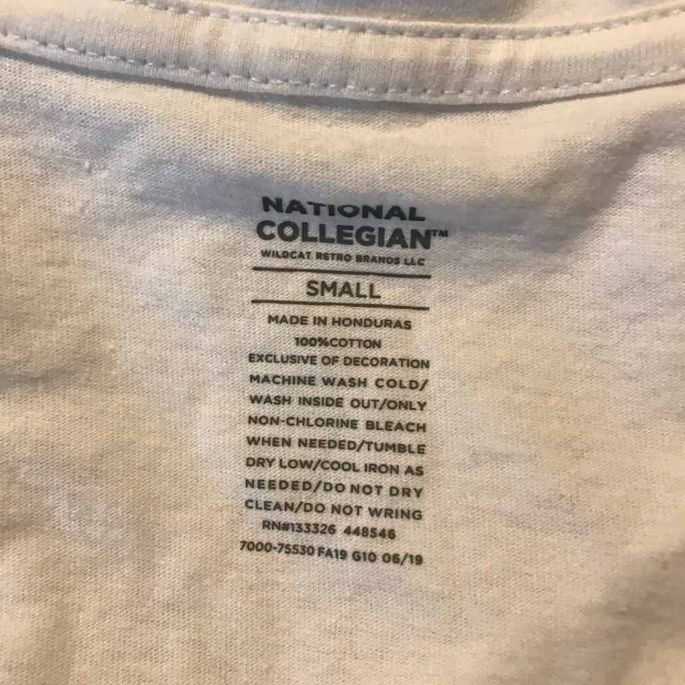 University Of Florida National Collegian 100% Cotton White Shirt Top Blouse New - Picture 6 of 8